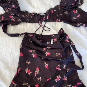Rat & Boa Bonita set (black + floral)